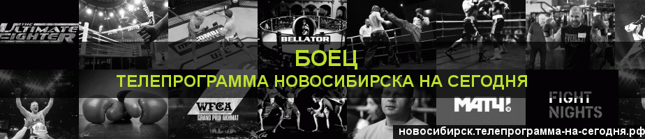 Телепрограмма на сегодня канала Боец, Новосибирск