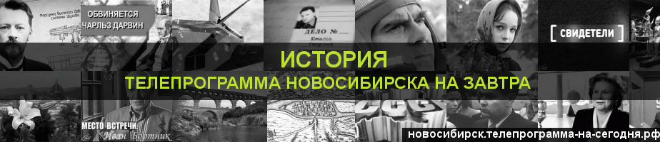 Телепрограмма на завтра канала История, Новосибирск
