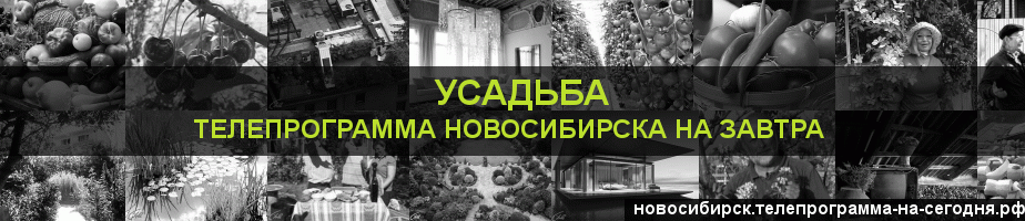 Телепрограмма на завтра канала Усадьба, Новосибирск